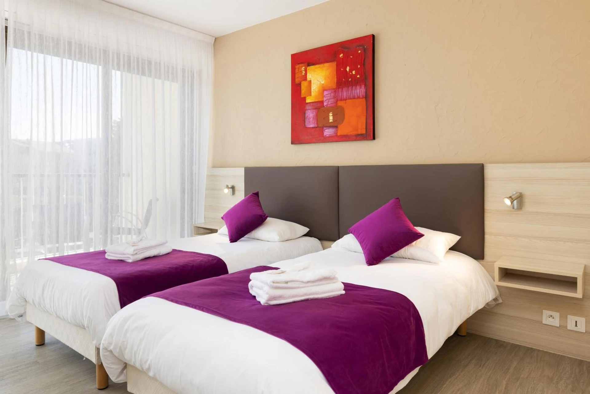 Chambre disponible pour un séminaire d'entreprise à Hotel Club Le Capet - Sainte-Maxime