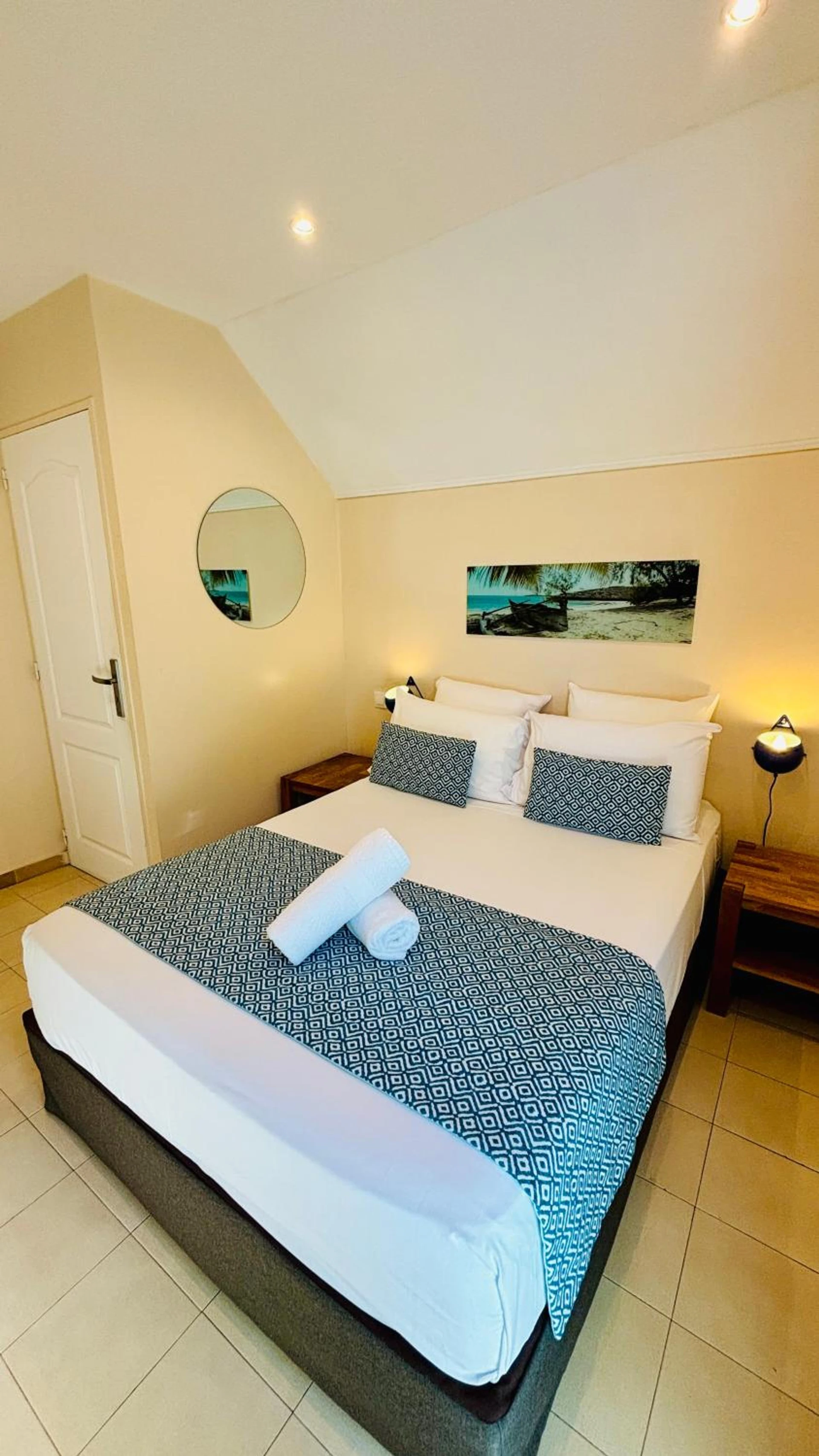 Chambre disponible pour un séminaire d'entreprise à Hôtel Coco Island - Saint-Gilles les Bains