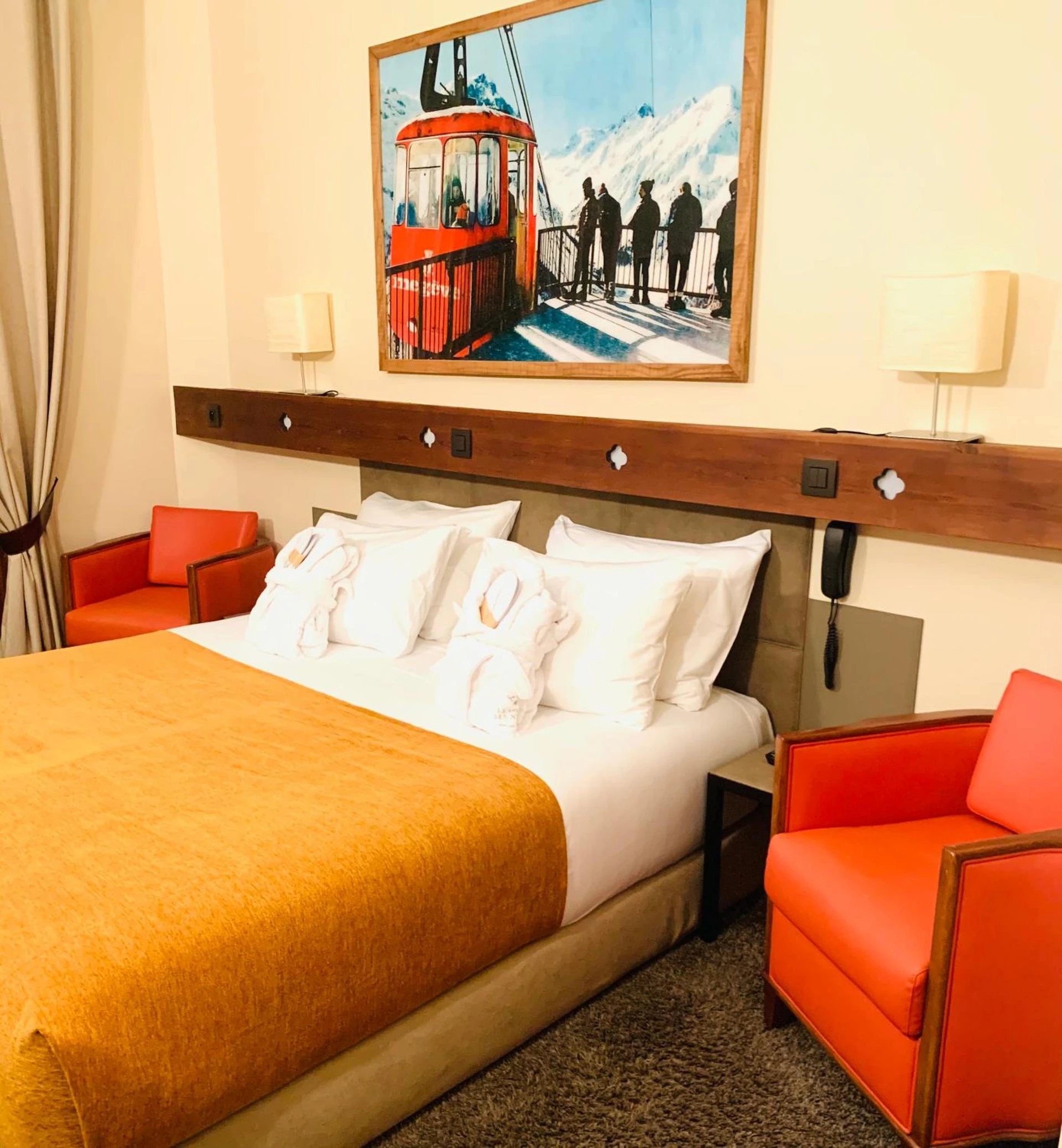 Chambre disponible pour un séminaire d'entreprise à Coeur des Neiges - Saint-Gervais-les-Bains