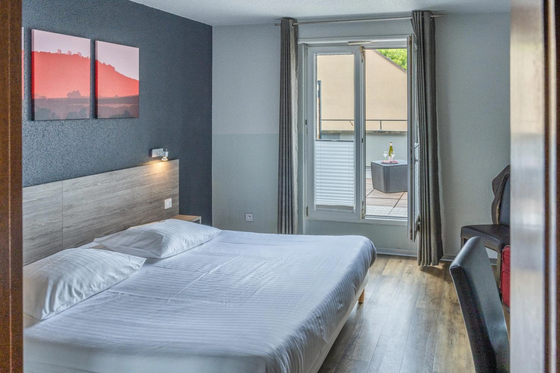 Chambre disponible pour un séminaire d'entreprise à Hotel Colmar Vignes Eguisheim - Eguisheim