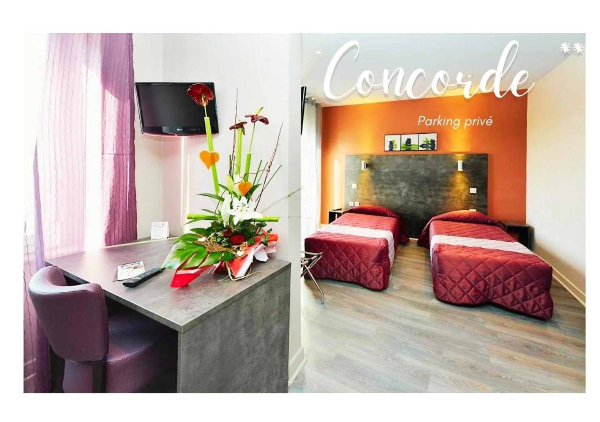 Organiser un séminaire d'entreprise : Hôtel Concorde - Rodez Centre Ville à rodez