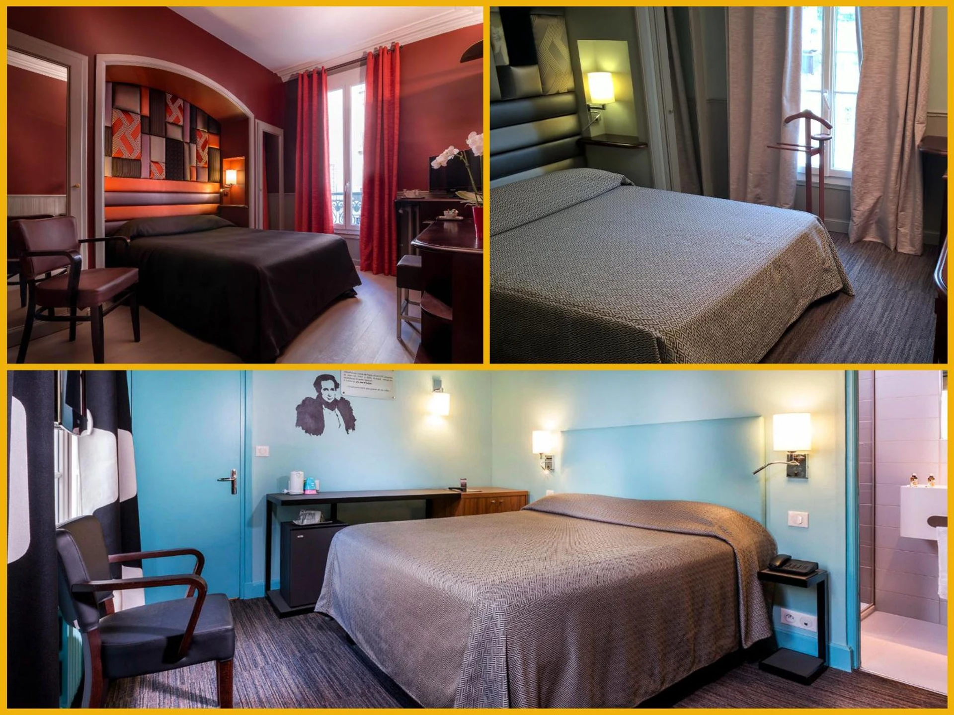 Chambre à Hotel Concortel Paris - Organiser un séminaire d'entreprise à Paris