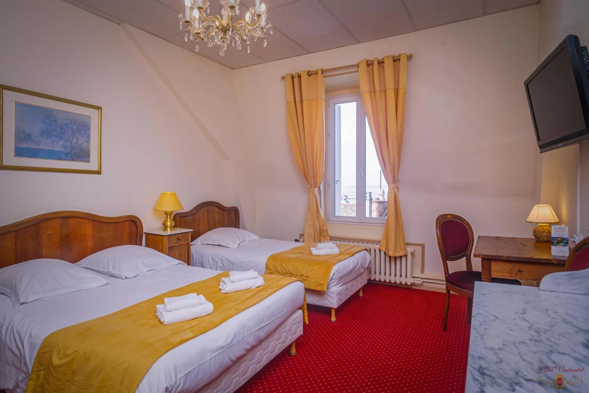 Chambre disponible pour un séminaire d'entreprise à Hôtel Continental - Évian-les-Bains