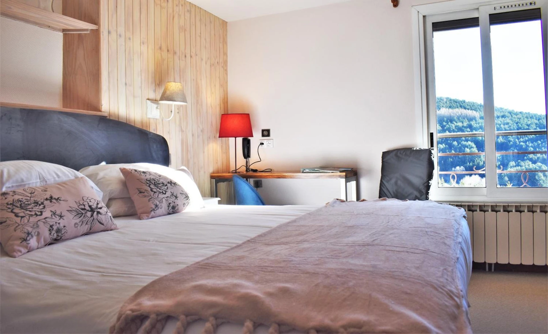 Chambre disponible pour un séminaire d'entreprise à Hotel Corrieu - La Llagonne
