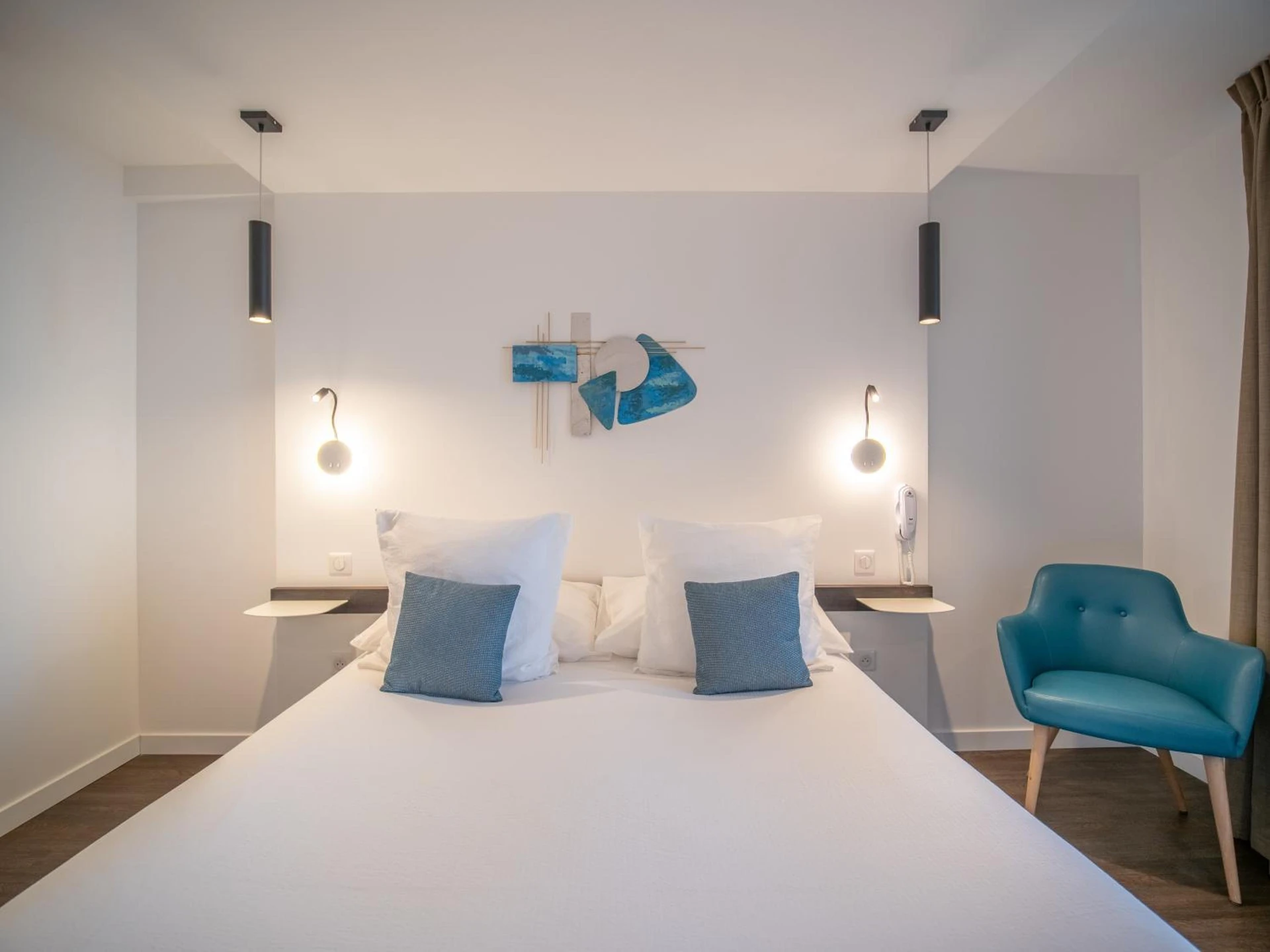 Chambre disponible pour un séminaire d'entreprise à Côté Thalasso Hôtel & Spa Marin - Banyuls-sur-Mer