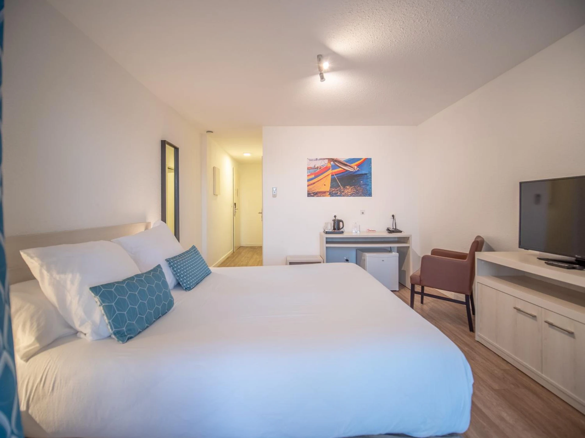 Chambre disponible pour un séminaire d'entreprise à Côté Thalasso Hôtel & Spa Marin - Banyuls-sur-Mer
