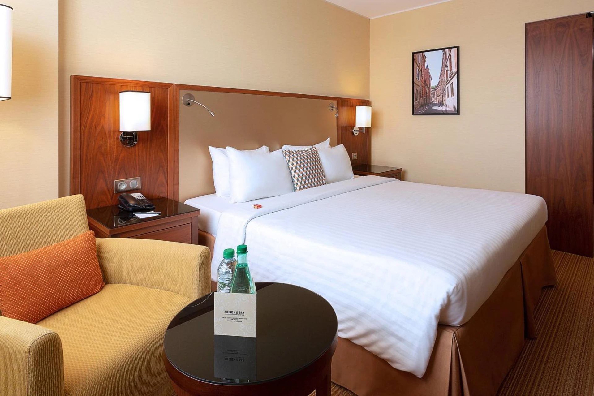 Chambre disponible pour un séminaire d'entreprise à Courtyard by Marriott Toulouse Airport - Toulouse