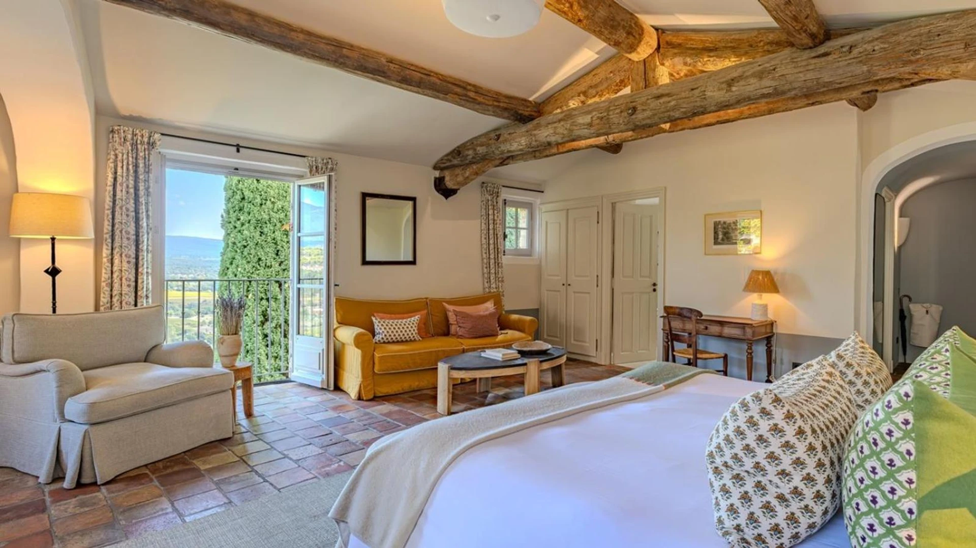 Chambre disponible pour un séminaire d'entreprise à Hotel Crillon le Brave - Crillon-le-Brave