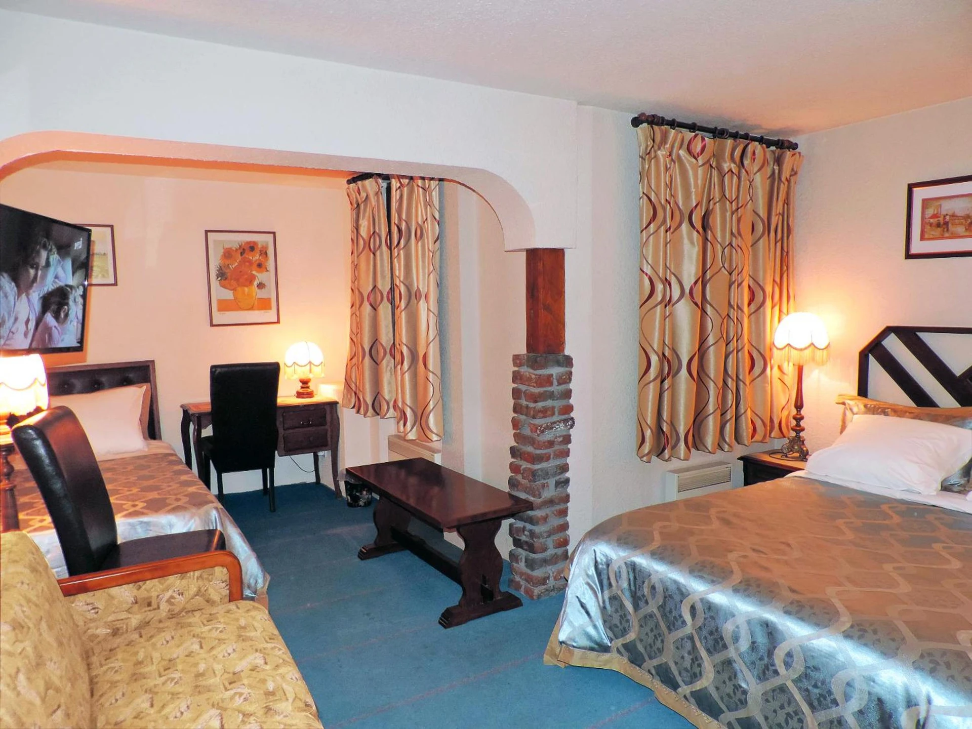 Chambre disponible pour un séminaire d'entreprise à Hotel Restaurant Cristal - Wintzenheim