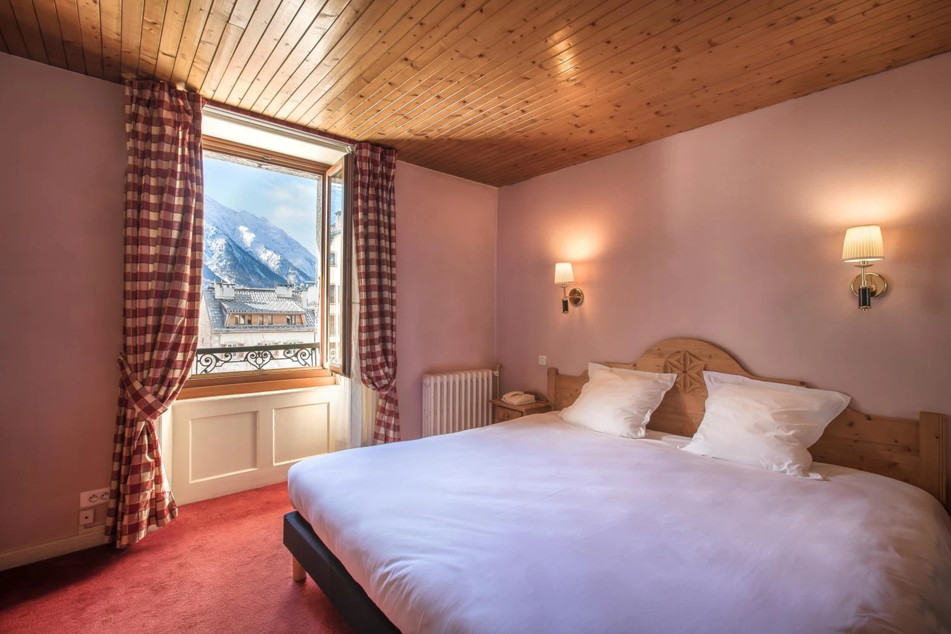 Chambre disponible pour un séminaire d'entreprise à La Croix Blanche - Chamonix-Mont-Blanc