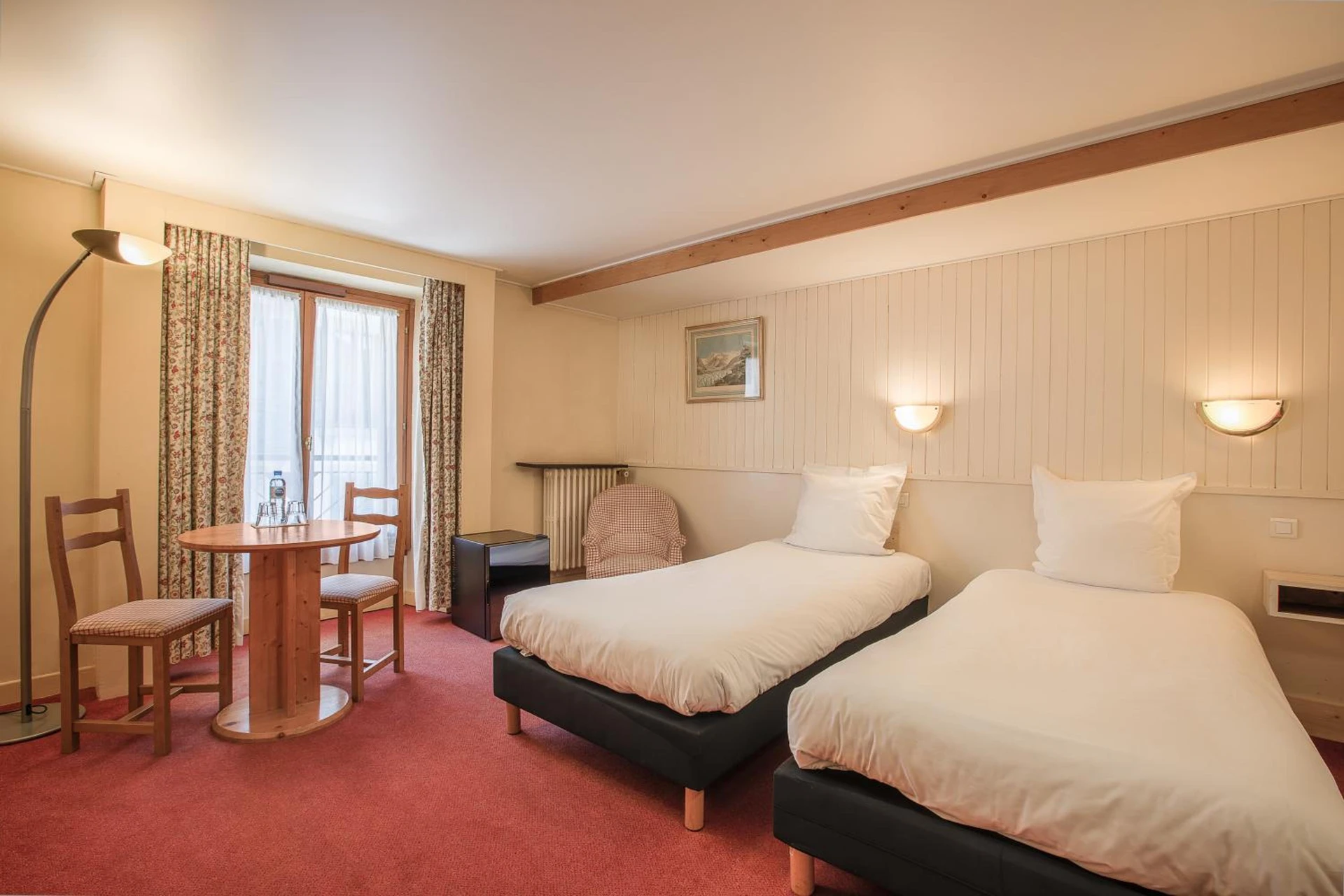 Chambre disponible pour un séminaire d'entreprise à La Croix Blanche - Chamonix-Mont-Blanc