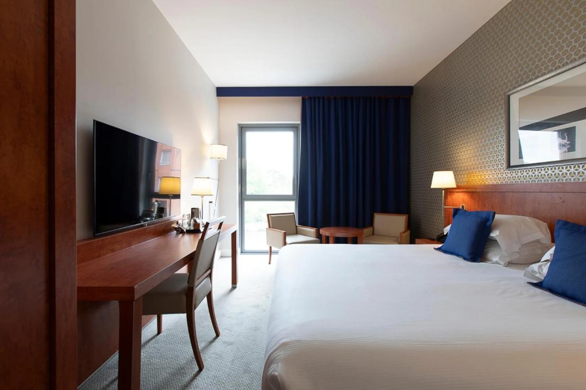 Chambre disponible pour un séminaire d'entreprise à Crowne Plaza Lyon - Cité Internationale - Lyon