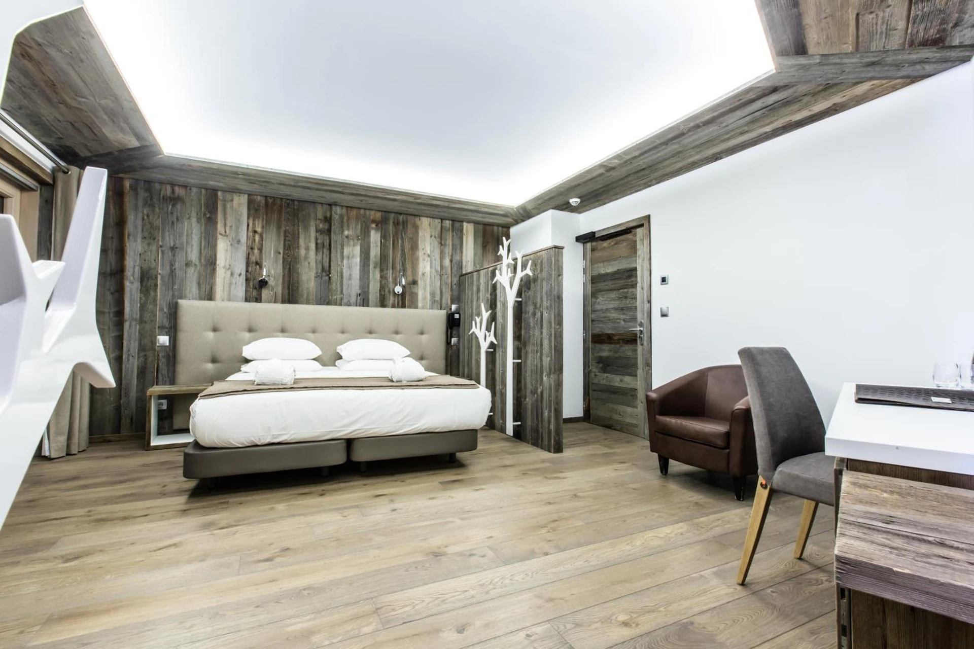 Chambre disponible pour un séminaire d'entreprise à Hôtel Spa Crychar - Les Gets