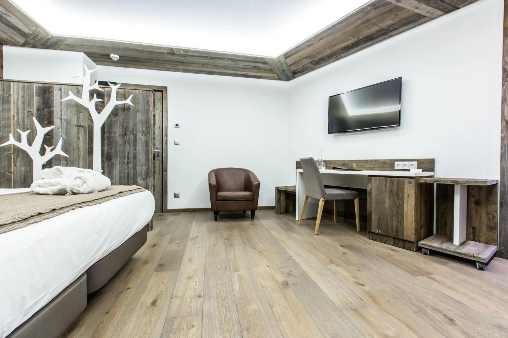 Chambre disponible pour un séminaire d'entreprise à Hôtel Spa Crychar - Les Gets