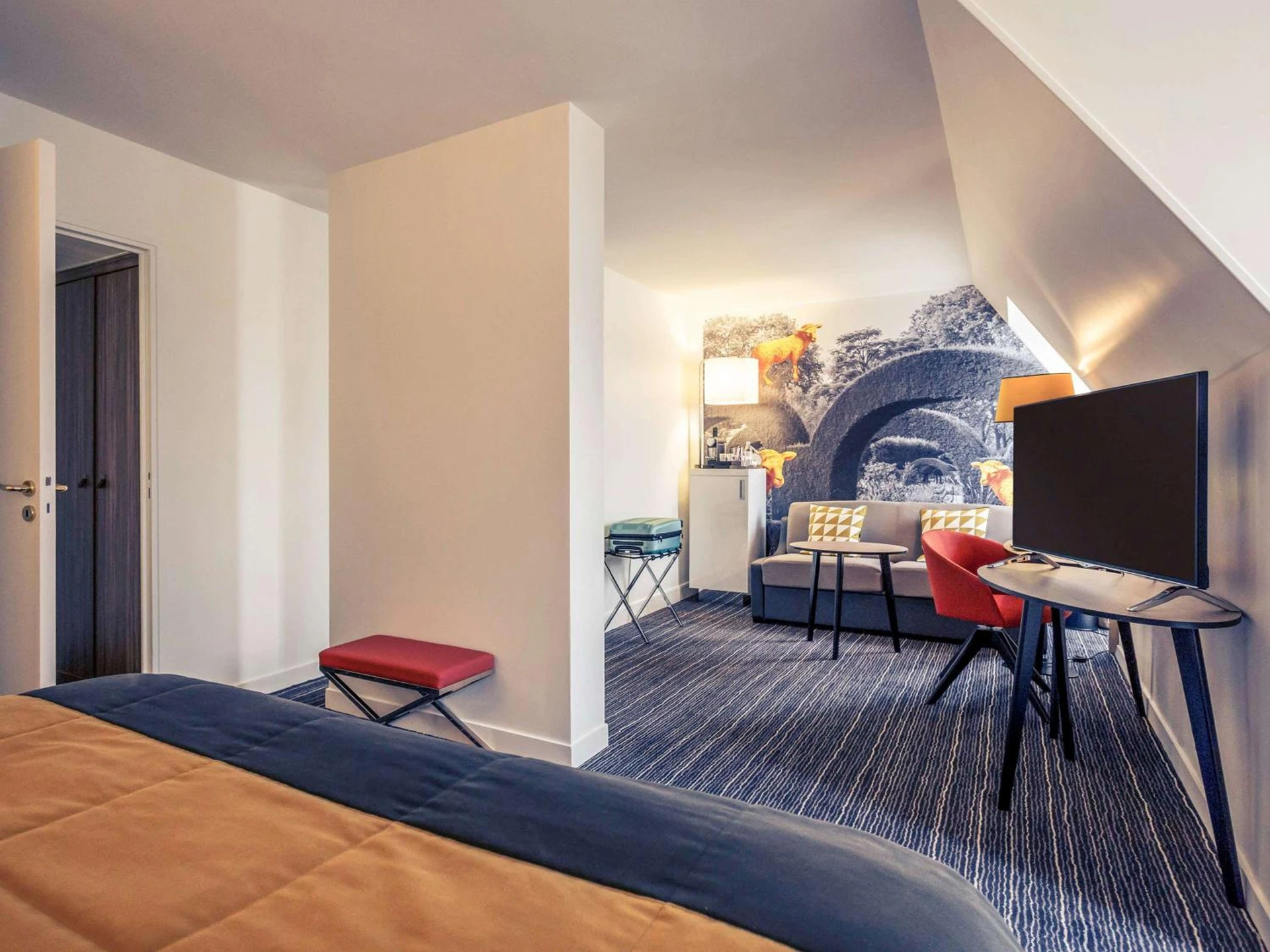Magnifique chambre pour un séminaire d'entreprise à Hotel De Bourbon Grand Hotel Mercure Bourges - Bourges