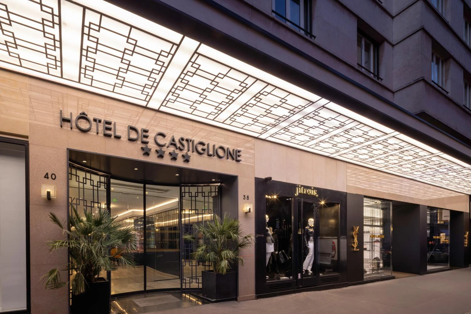 Chambre à Hôtel De Castiglione - Organiser un séminaire d'entreprise à Paris