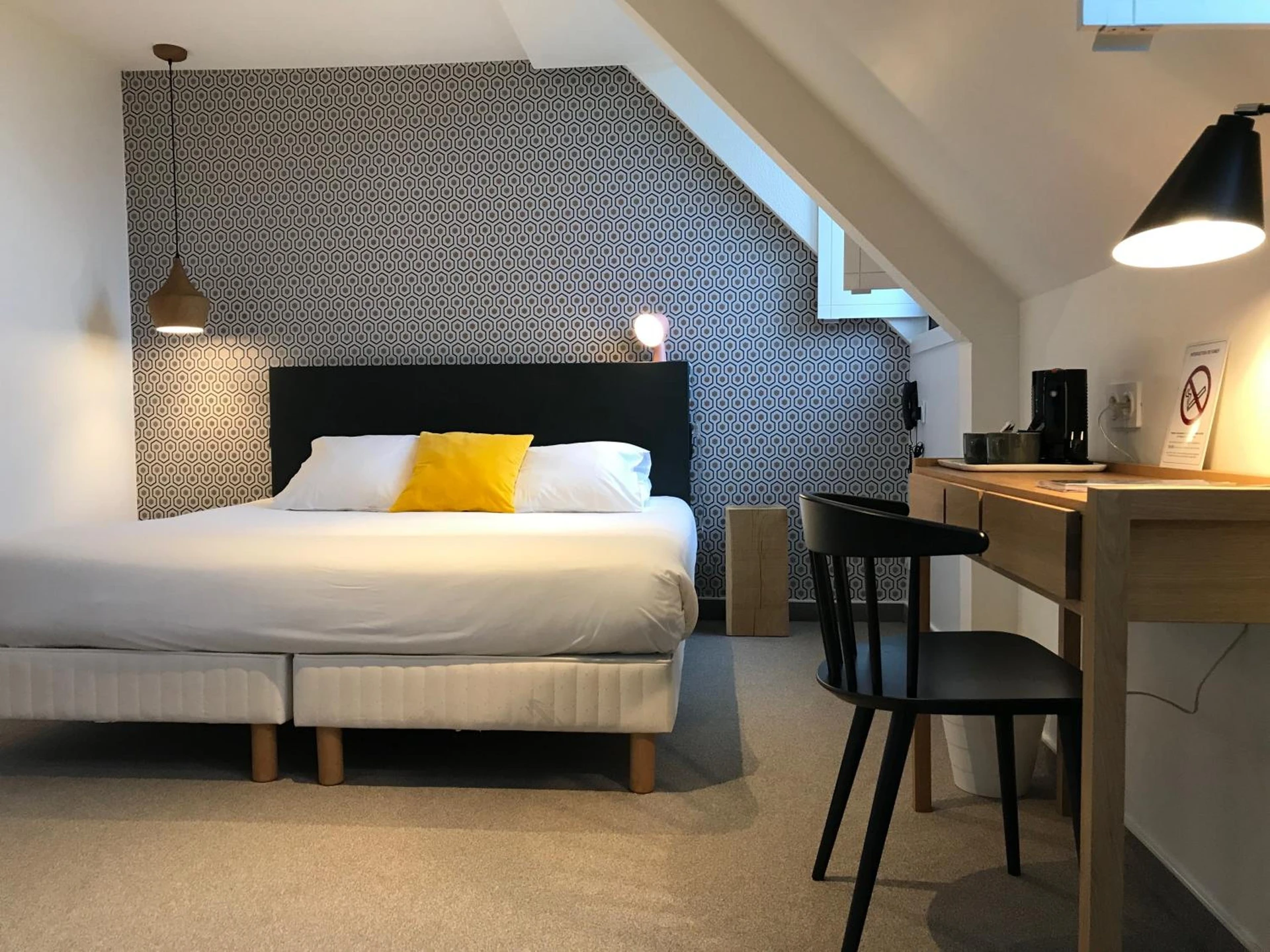 Chambre disponible pour un séminaire d'entreprise à Hotel de France - Saint-Pol-de-Léon