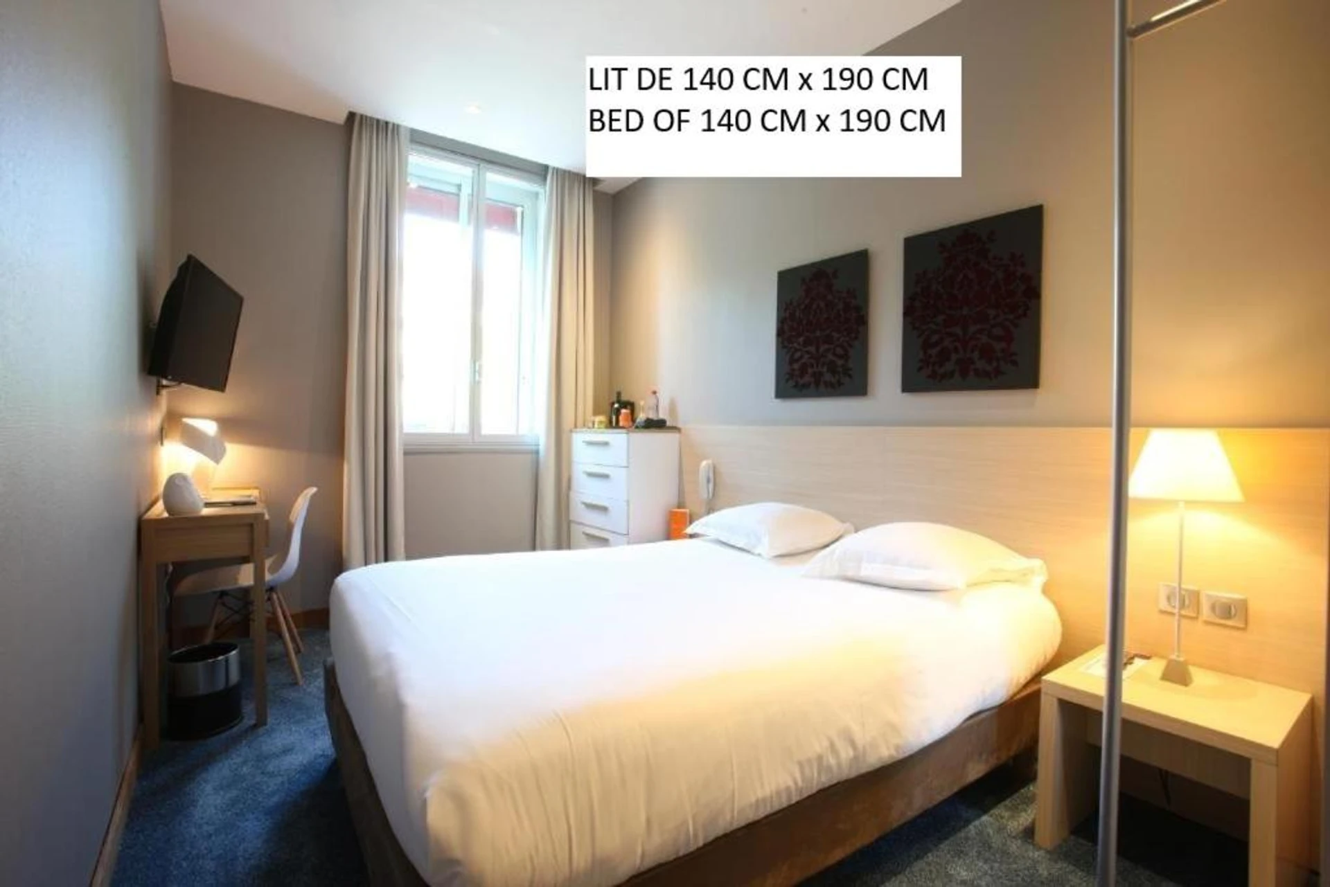 Chambre disponible pour un séminaire d'entreprise à Hotel De France - Valence