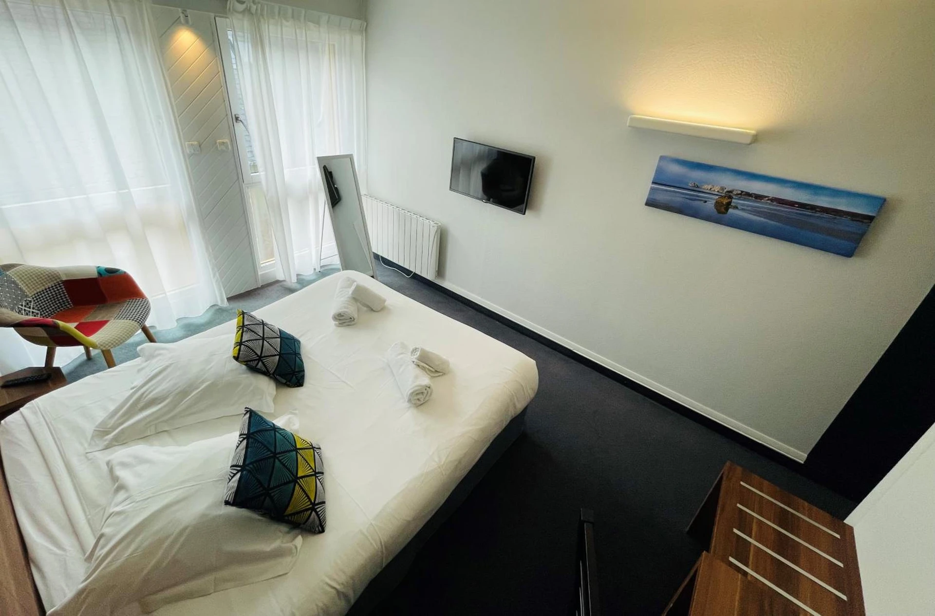 Chambre disponible pour un séminaire d'entreprise à Hôtel de France - Camaret-sur-Mer