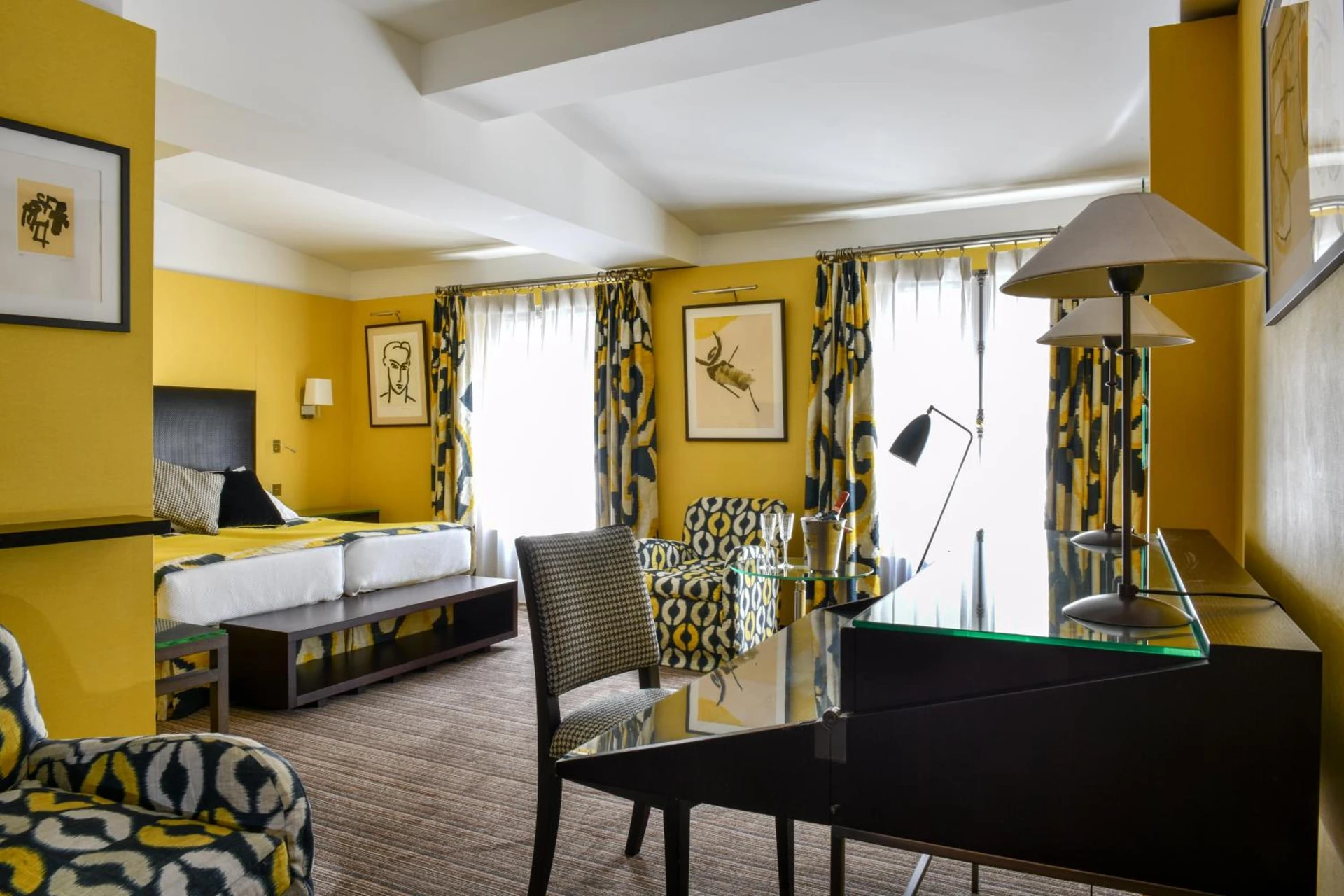 Chambre disponible pour un séminaire d'entreprise à Hôtel de l'Abbaye - Paris