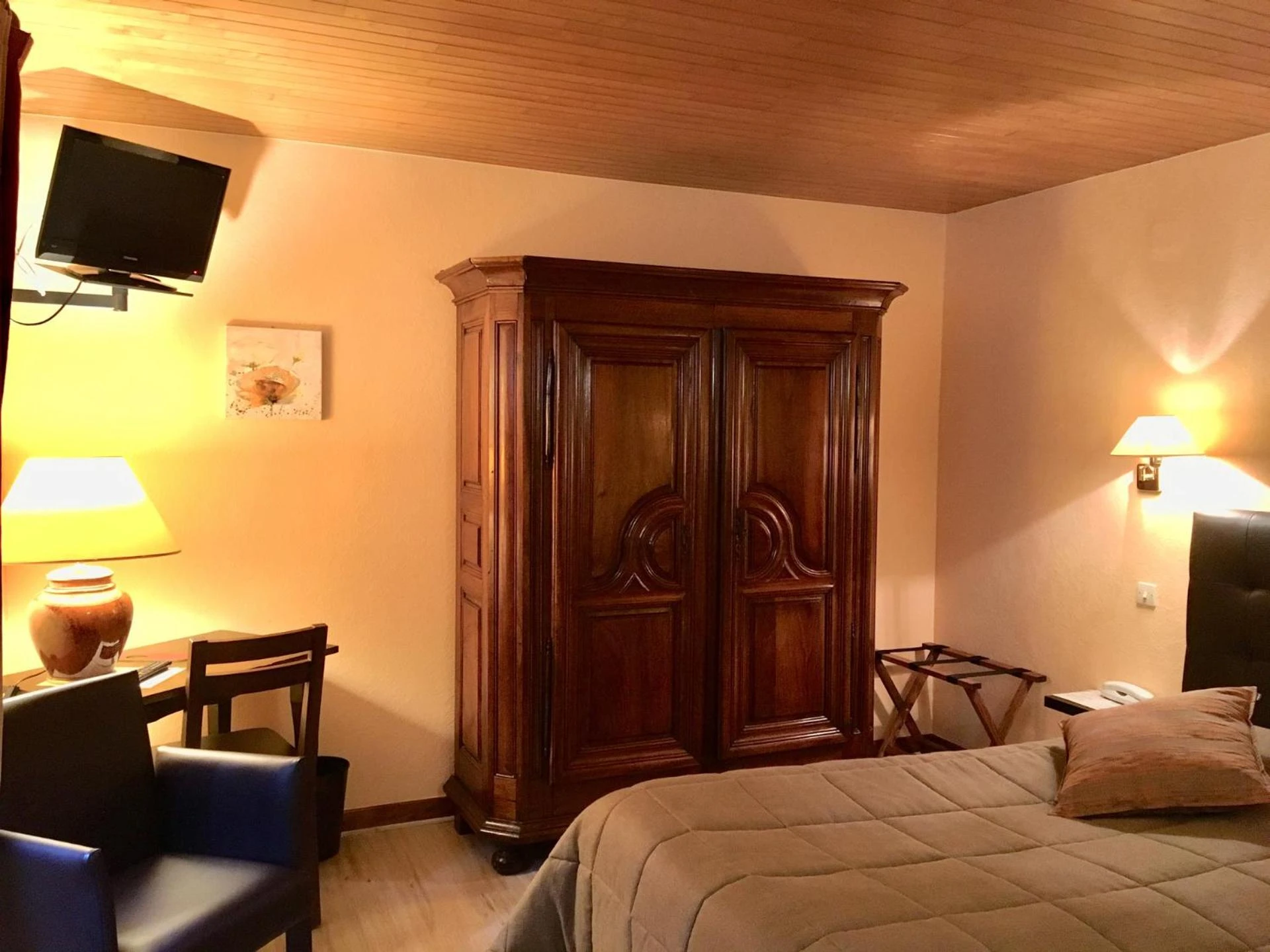 Chambre disponible pour un séminaire d'entreprise à Hôtel de l'Ange - Niedermorschwihr