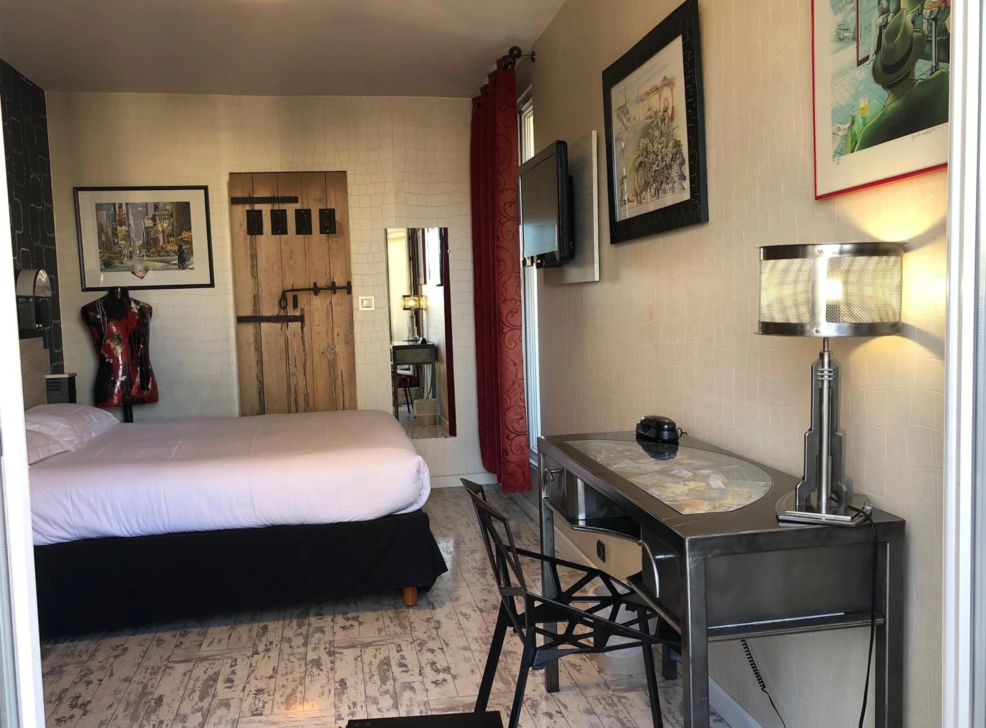 Chambre disponible pour un séminaire d'entreprise à Urban Style hotel de l'Europe - Rouen