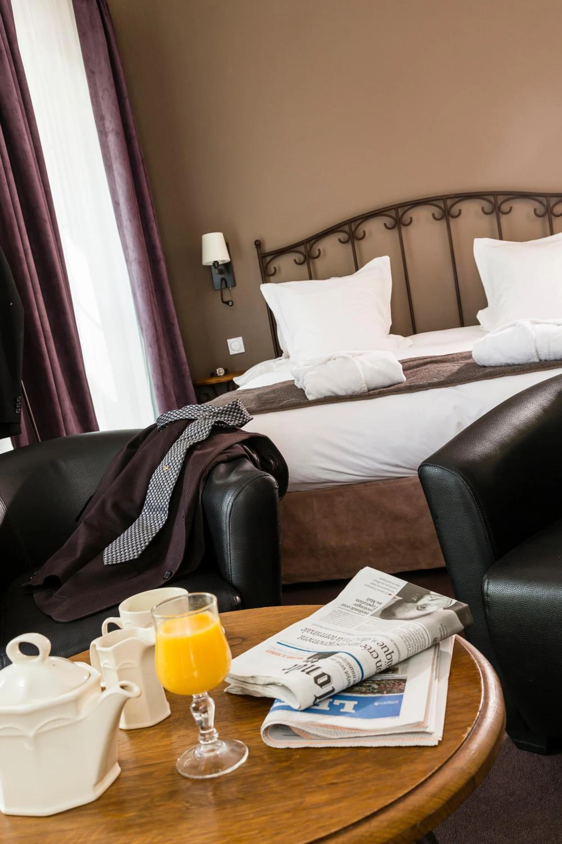 Chambre disponible pour un séminaire d'entreprise à Hôtel de l'Horloge - Avignon