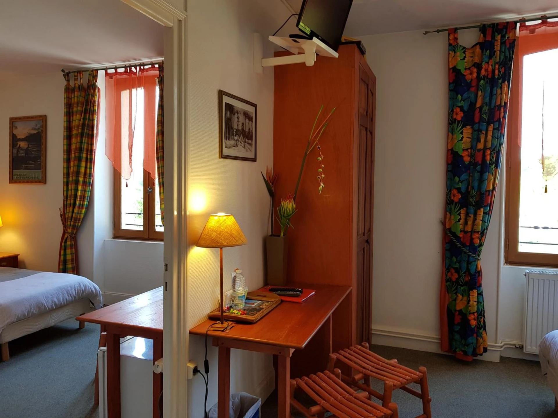Chambre disponible pour un séminaire d'entreprise à Hôtel restaurant de l'Île - Jumeaux
