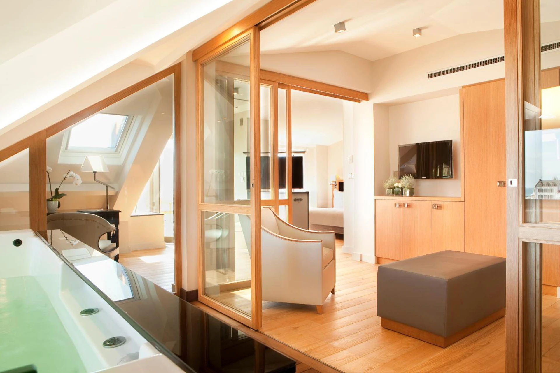 Magnifique chambre pour un séminaire d'entreprise à Grand Hotel de L'Océan - Le Croisic