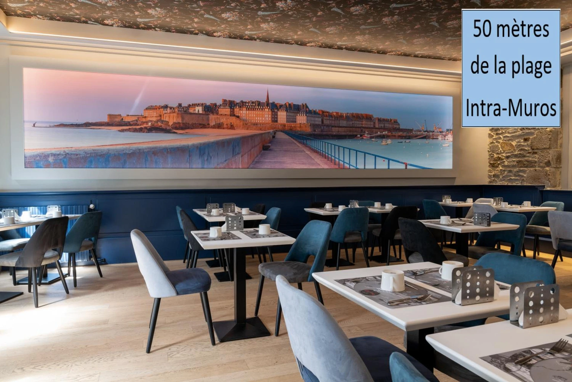 Chambre à Hotel De L'univers - Organiser un séminaire d'entreprise à Saint-Malo