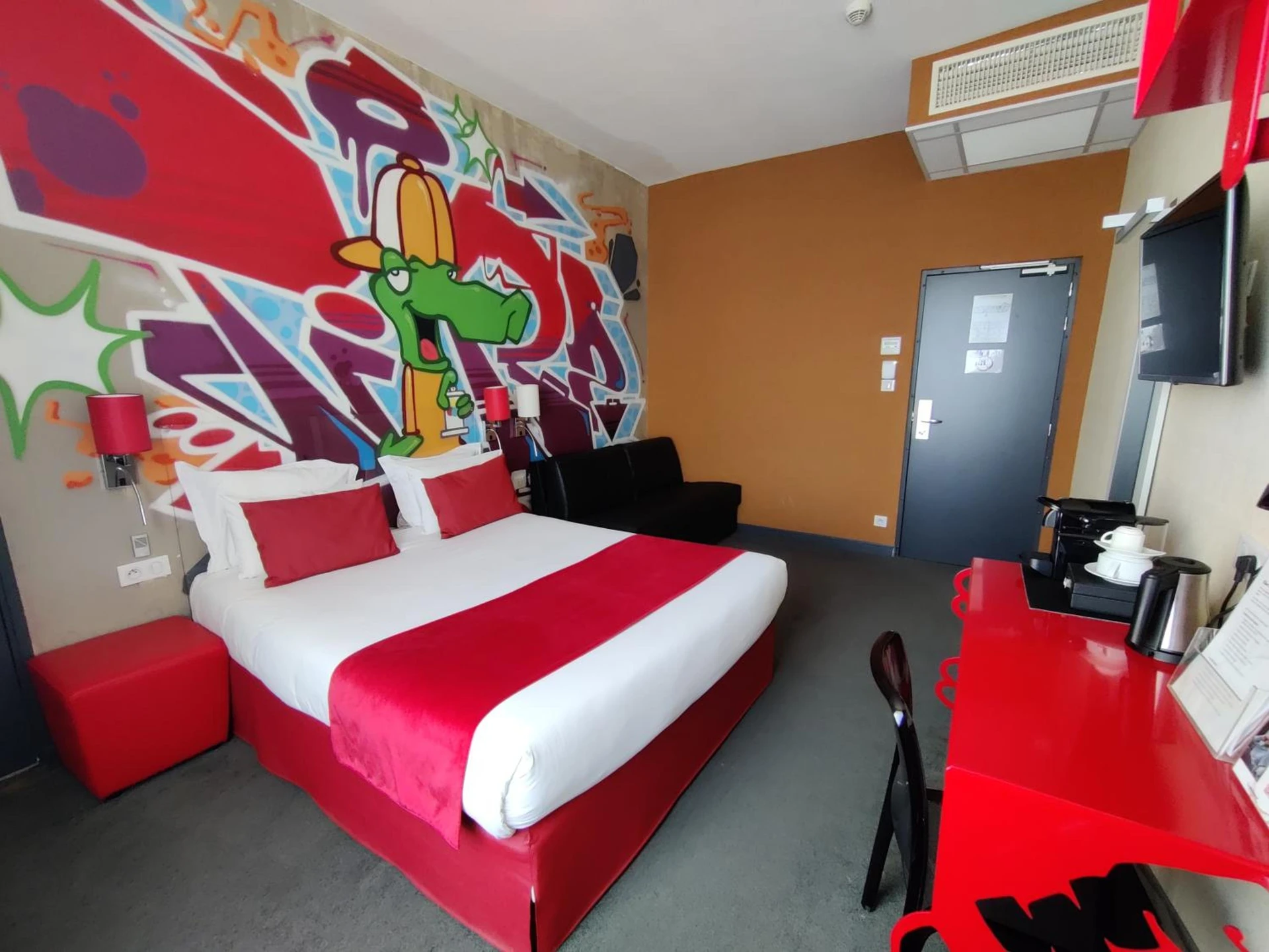 Chambre disponible pour un séminaire d'entreprise à The Originals Boutique, Hôtel de l'Univers, Montluçon - Montluçon