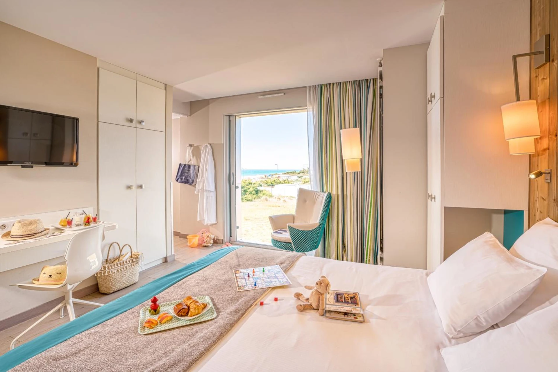 Chambre disponible pour un séminaire d'entreprise à Hôtel de la Baie - Thalassothérapie PREVITHAL - Donville-les-Bains