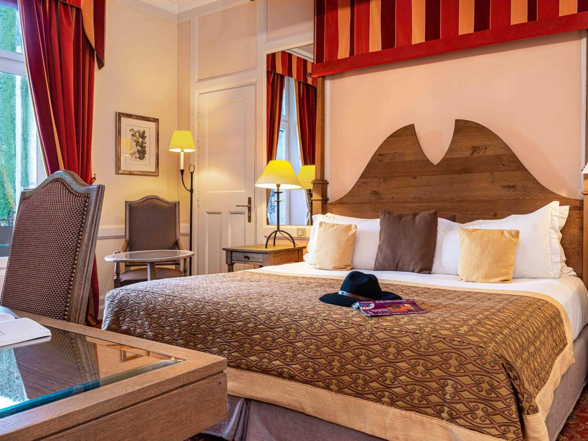 Chambre disponible pour un séminaire d'entreprise à Hotel de la Cité & Spa MGallery - Carcassonne