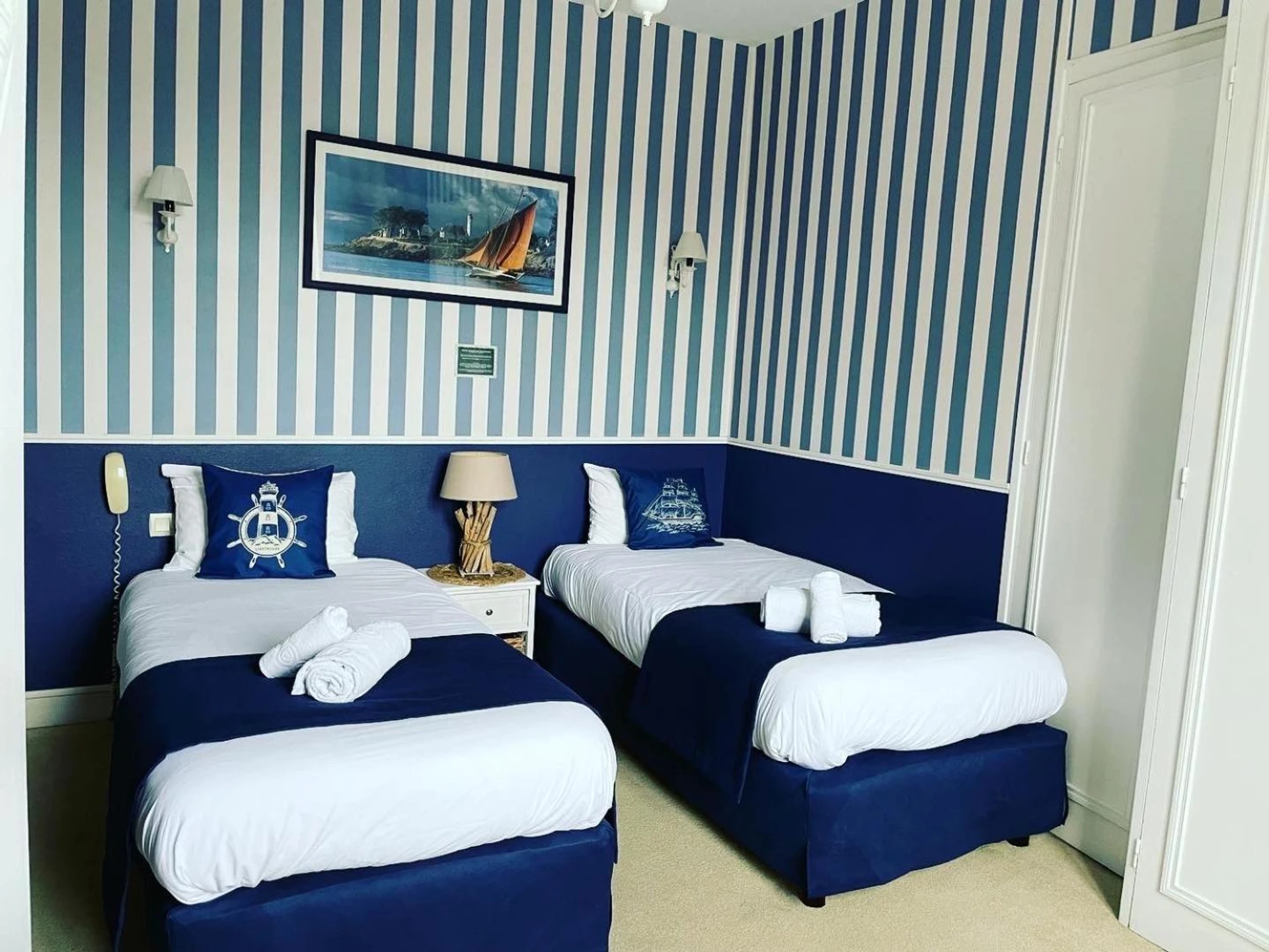 Magnifique chambre pour un séminaire d'entreprise à Hôtel de la Côte Fleurie - Deauville