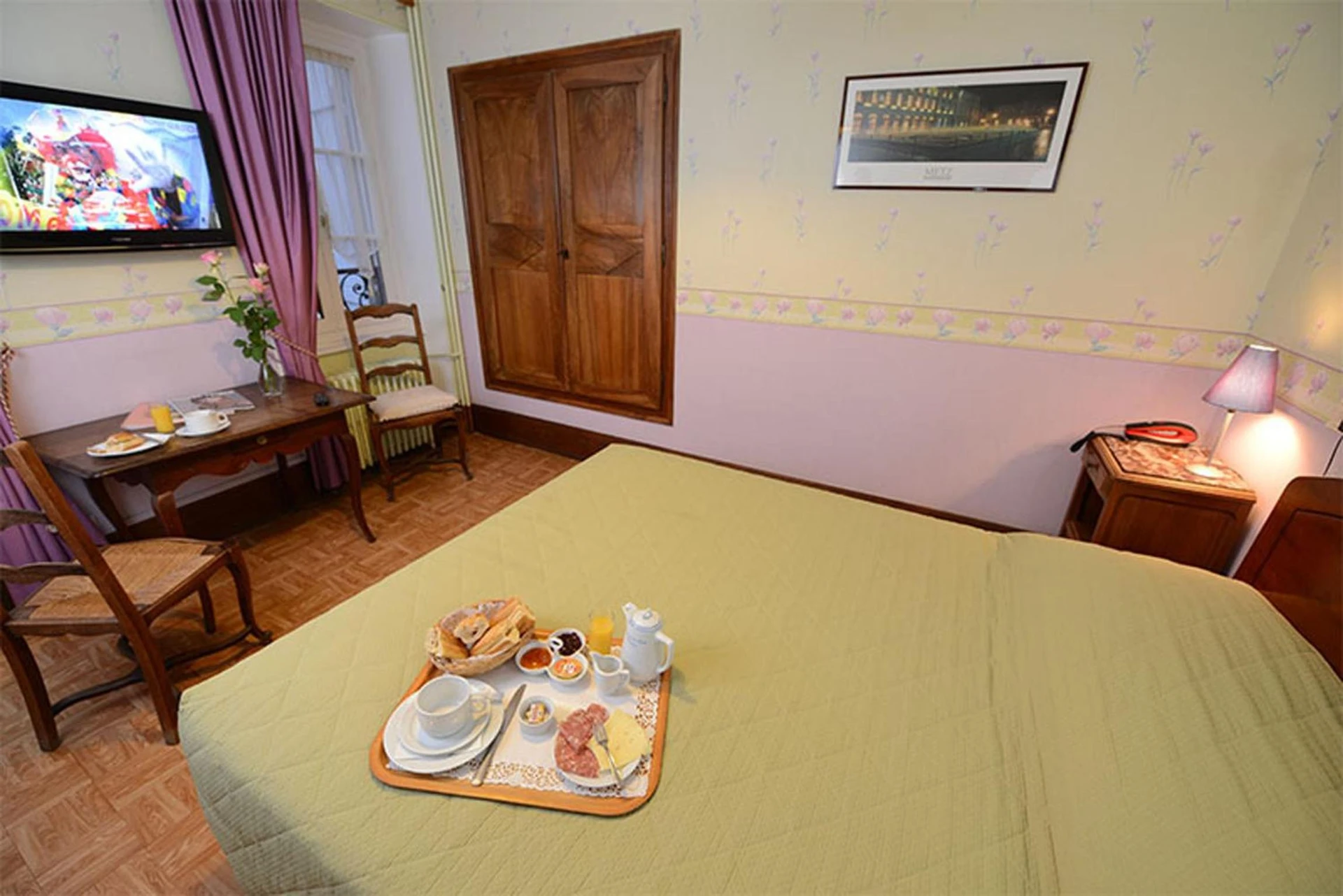 Chambre disponible pour un séminaire d'entreprise à Hôtel De La Ferté - Chagny