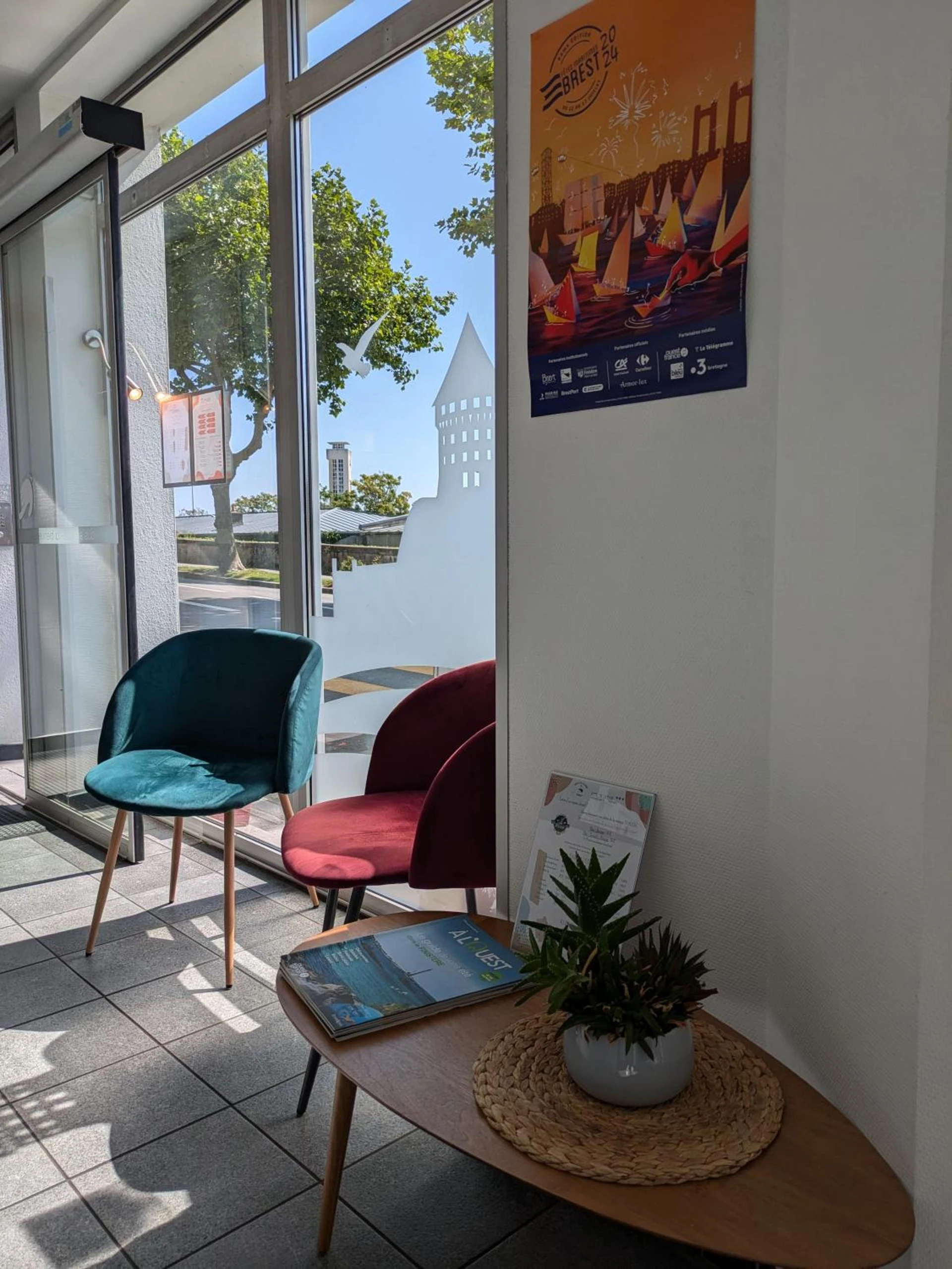 Ambiance de travail pour séminaire d'entreprise à Hotel de la Gare Brest - Brest