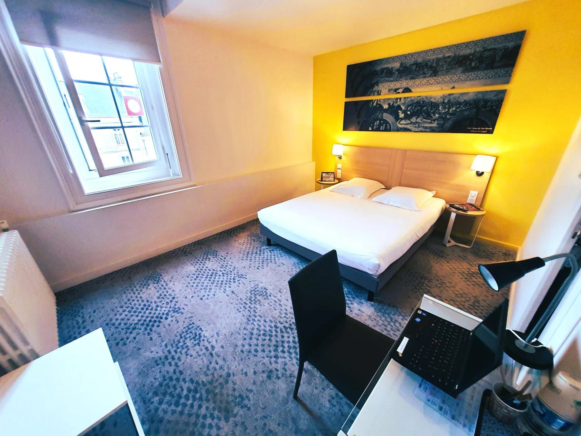 Magnifique chambre pour un séminaire d'entreprise à Hôtel de la Gare - Restaurant Bistro Quai - La Roche-sur-Yon