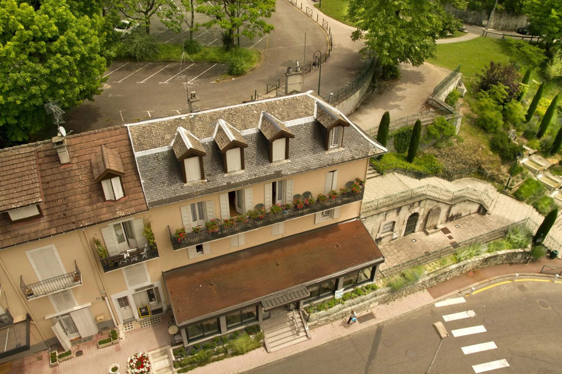 Ambiance de travail pour séminaire d'entreprise à Hôtel de la Grotte - Aix-les-Bains