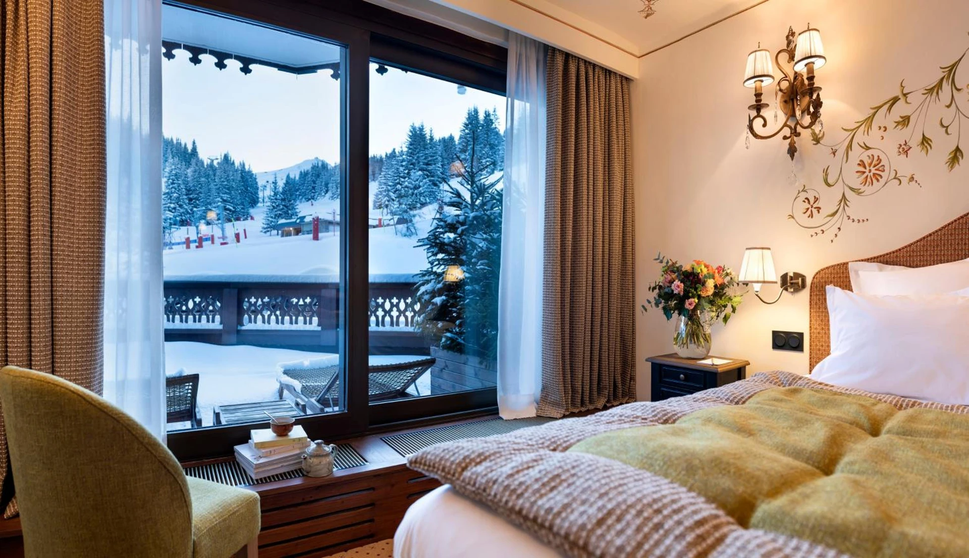 Chambre disponible pour un séminaire d'entreprise à Hôtel de la Loze - Courchevel