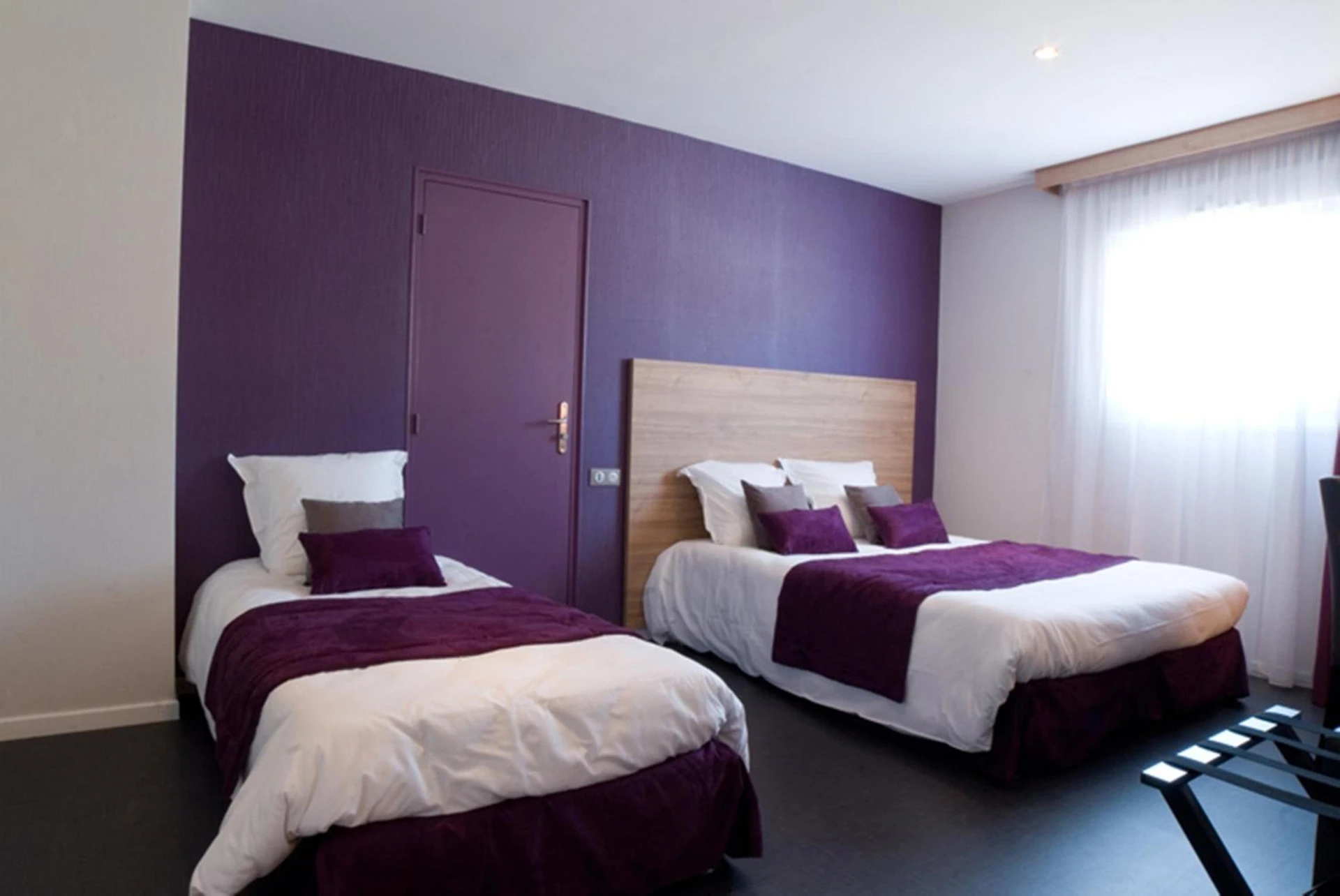 Chambre disponible pour un séminaire d'entreprise à Logis Hotel Restaurant de La Madeleine - Commercy