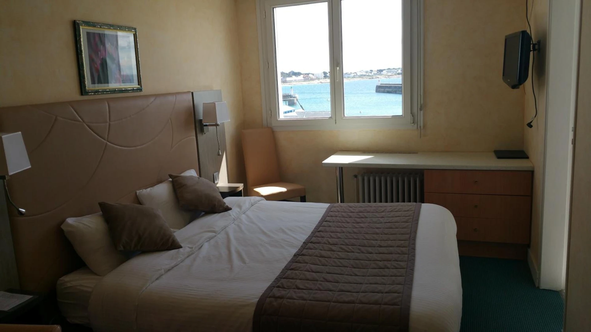 Chambre disponible pour un séminaire d'entreprise à Hotel De La Mer - Quiberon