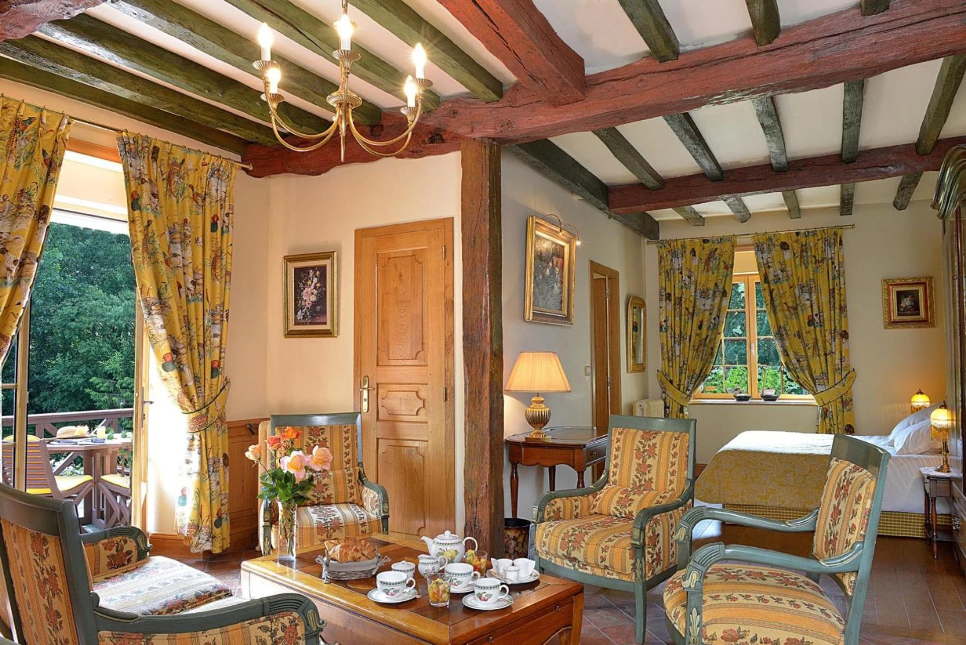 Chambre disponible pour un séminaire d'entreprise à Hostellerie de la Motte jean - Saint-Coulomb