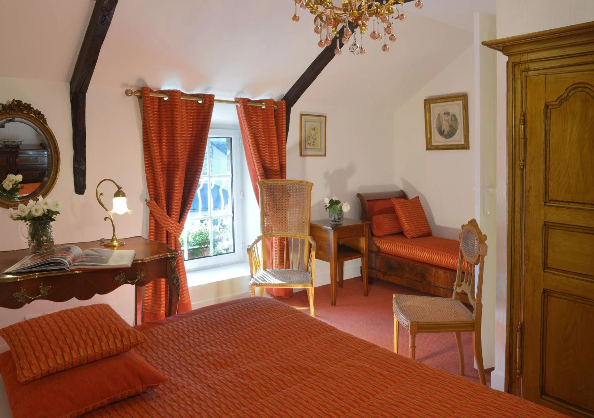 Chambre disponible pour un séminaire d'entreprise à Hostellerie de la Motte jean - Saint-Coulomb