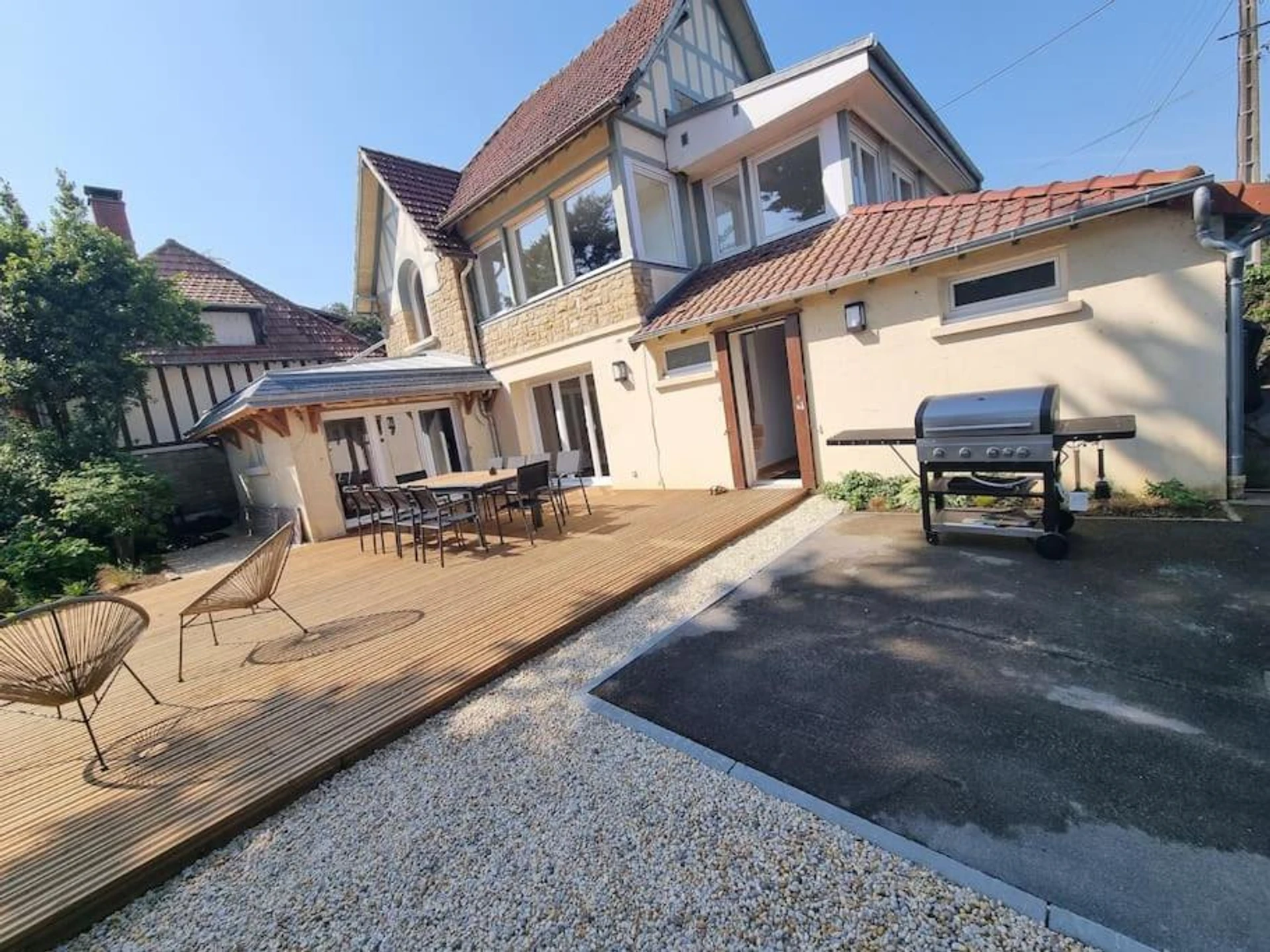Organiser un séminaire d'entreprise : Villa Marlilou-3 minutes à pied de la plage à merville-franceville-plage