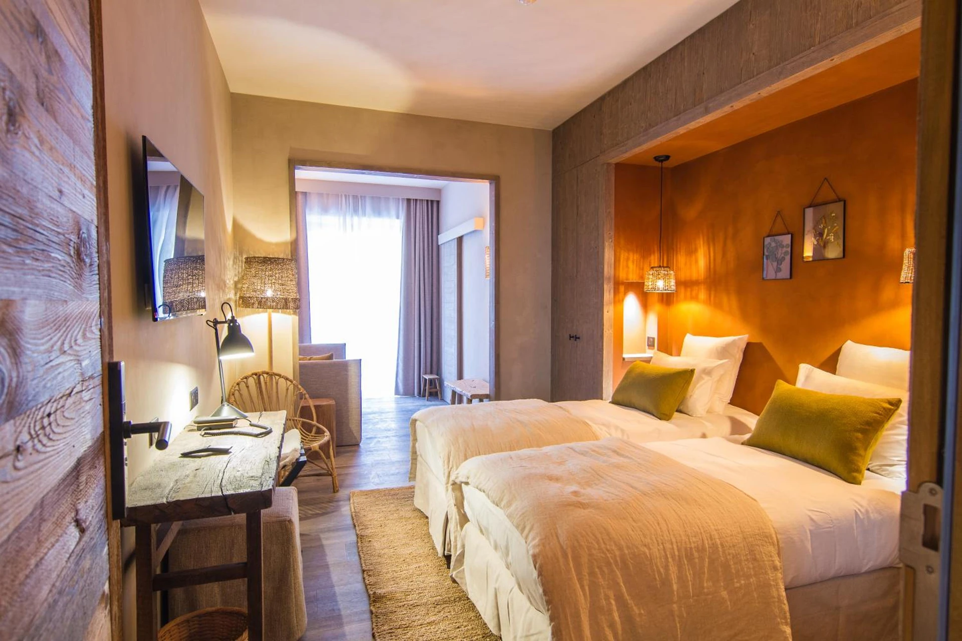 Chambre disponible pour un séminaire d'entreprise à Hôtel de la Roche - Beaufort