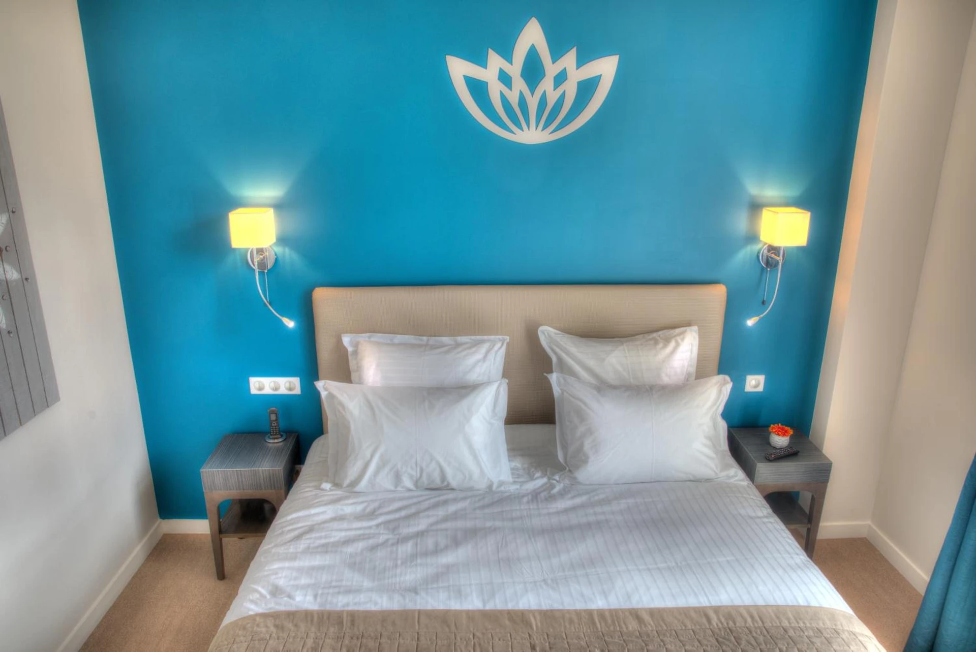 Chambre disponible pour un séminaire d'entreprise à Hôtel de la Tabletterie - Méru