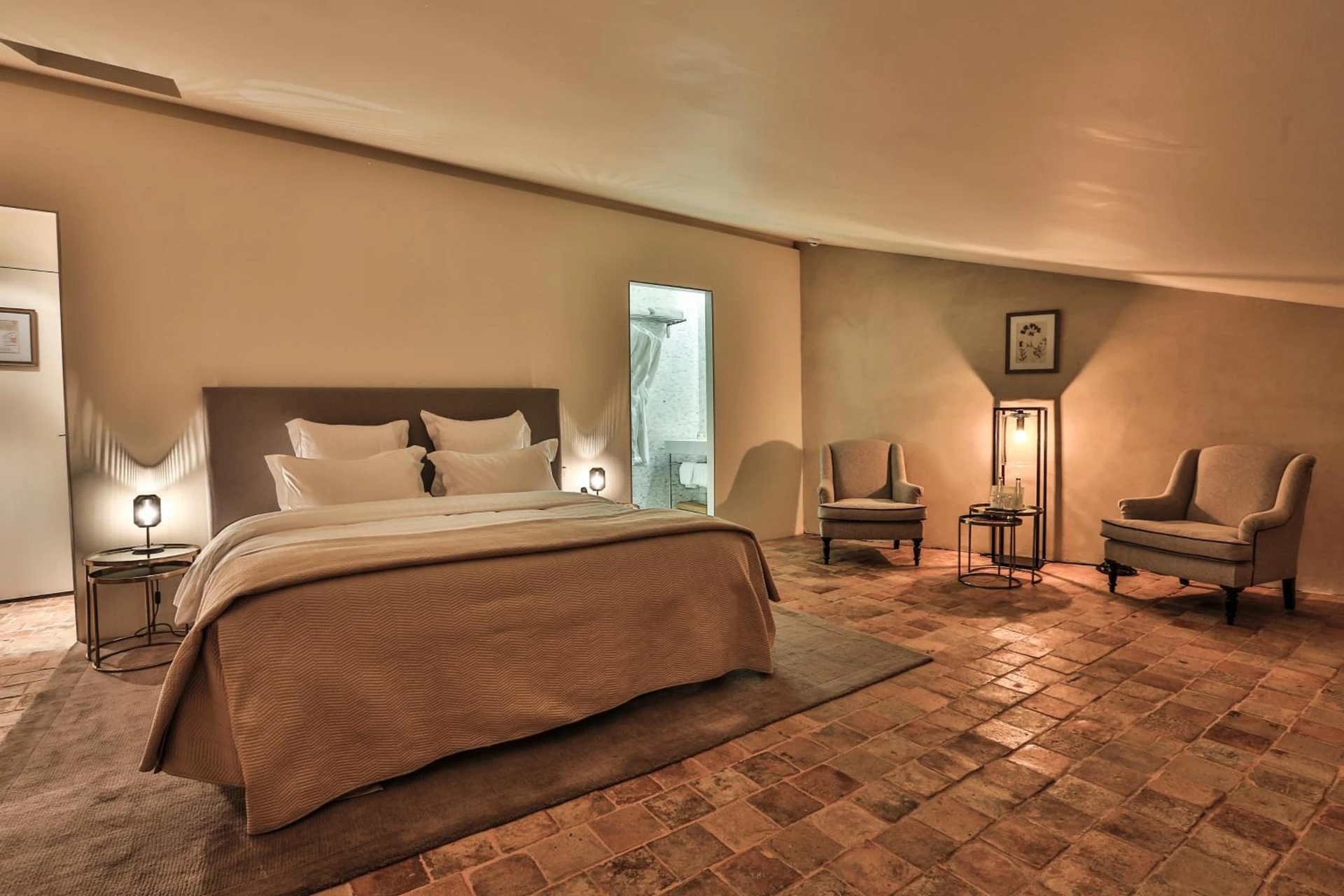 Chambre disponible pour un séminaire d'entreprise à Hôtel de la Villeon - Tournon-sur-Rhône