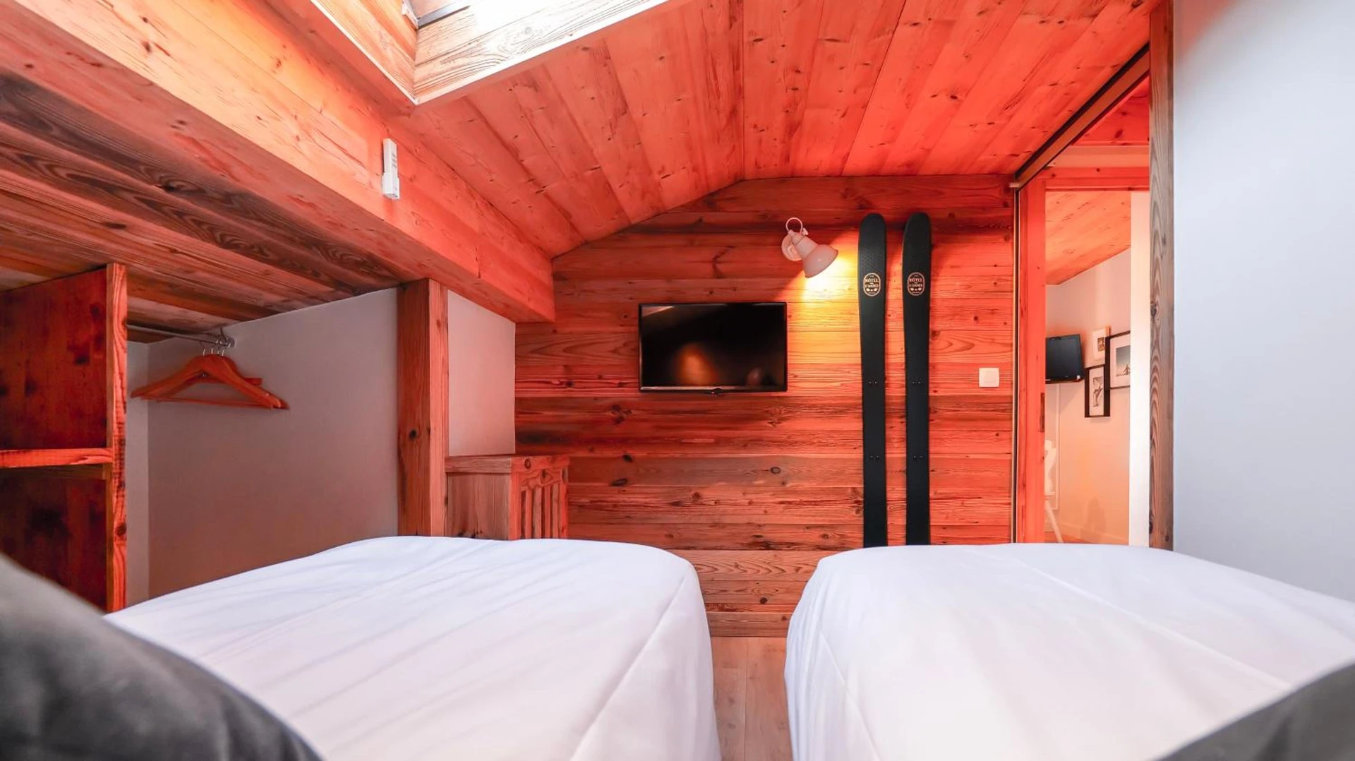 Chambre disponible pour un séminaire d'entreprise à Chalet Hôtel des 2 Gares - Saint-Gervais-les-Bains