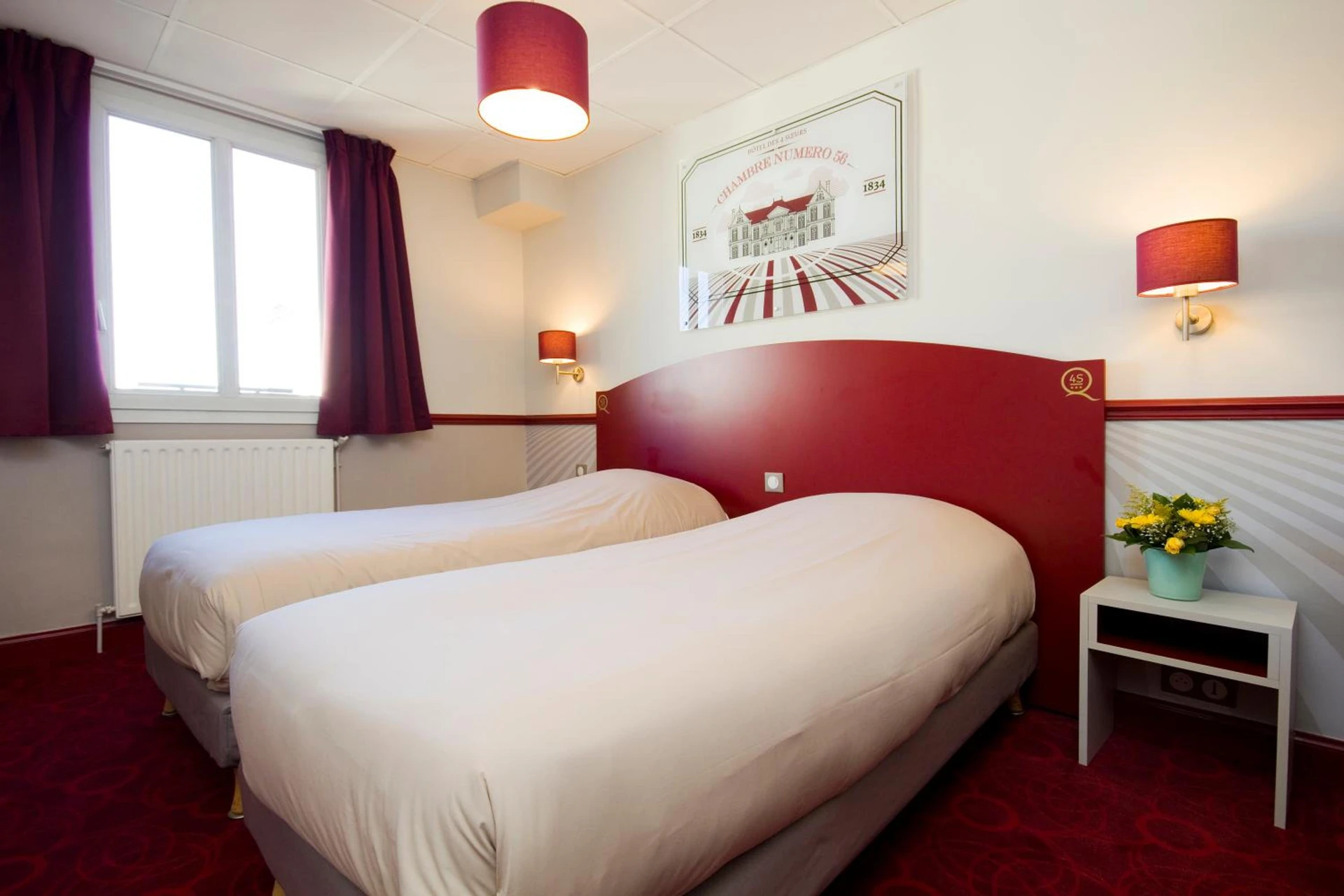 Salle de séminaire à Hotel des 4 Soeurs - Organiser un événement professionnel à Bordeaux
