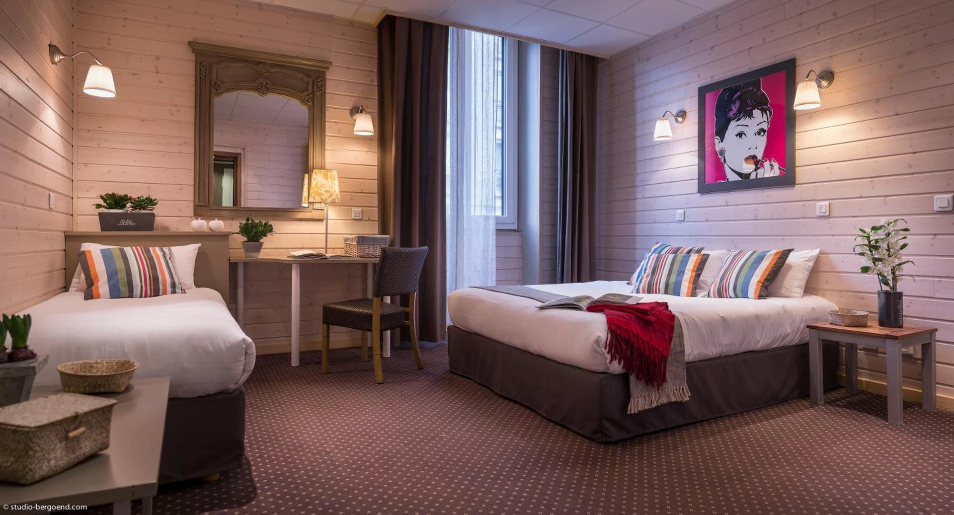 Chambre disponible pour un séminaire d'entreprise à Hôtel des Alpes - Annecy